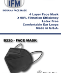 Black B220 Face Mask [20ct] Buy Sale Save Free Shipping KN95 Kid's CDC FDA Approved Prime Fast