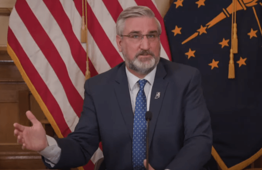 Governor Holcomb address on next steps in Indiana's fight against COVID-19 (Mar. 23, 2021) - Indiana Face Mask