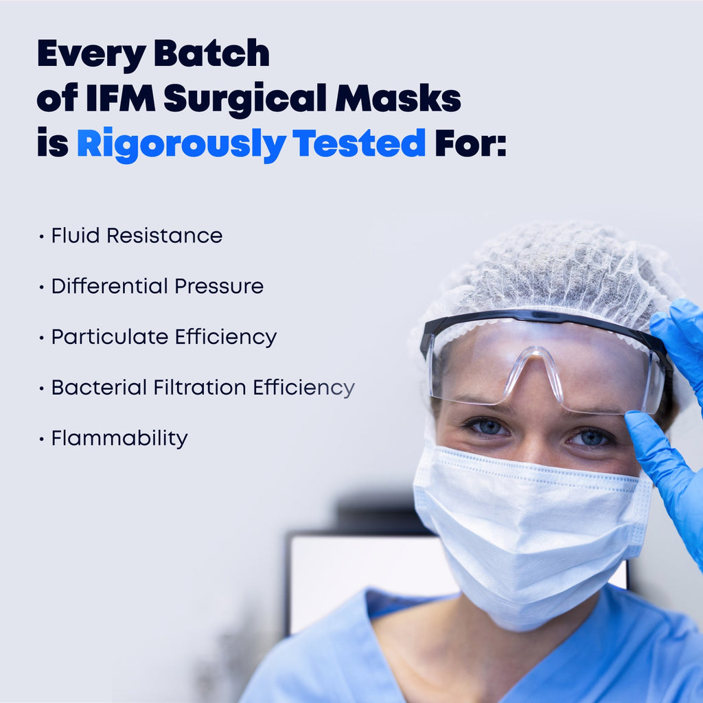 ASTM Level 2 Surgical Face Mask [50ct Box] IFM-LV2 Buy Sale Save Free Shipping KN95 Kid's CDC FDA Approved Prime Fast