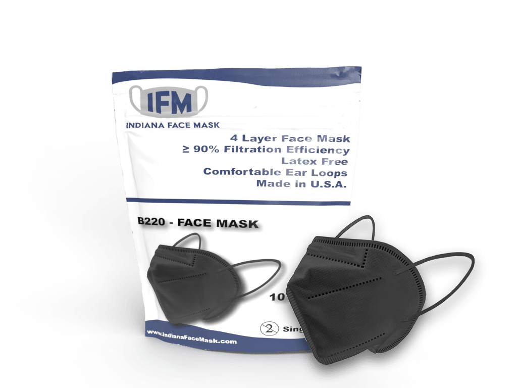Black B220 Face Mask [10ct] Buy Sale Save Free Shipping KN95 Kid's CDC FDA Approved Prime Fast