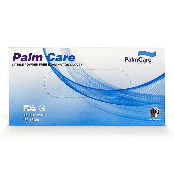 Palm Care Nitrile Gloves - Latex & Powder Free [100ct] Buy Sale Save Free Shipping KN95 Kid's CDC FDA Approved Prime Fast