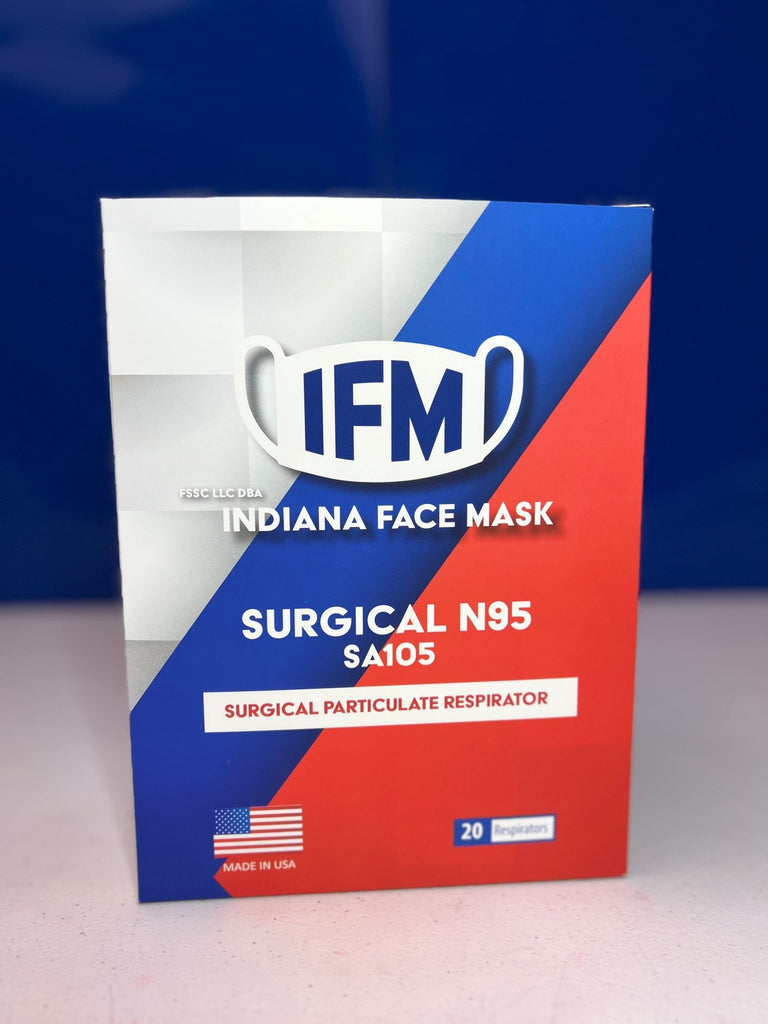 Surgical N95 Respirator [20ct] - Individually Wrapped Buy Sale Save Free Shipping KN95 Kid's CDC FDA Approved Prime Fast